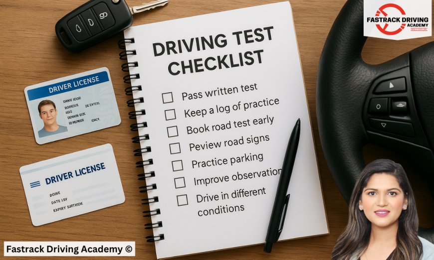 Class 5 Driving Test Preparation Checklist: Step-by-Step Guide