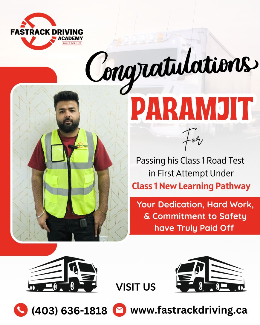Congratulations, Paramjit Singh!
