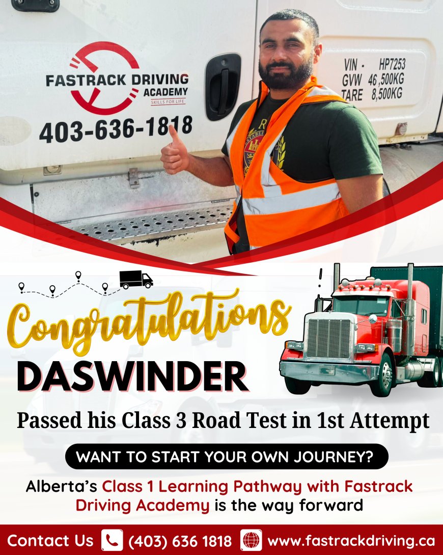 Congratulations, Daswinder Singh!