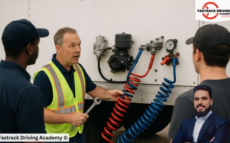 Master Every Mile with Advanced Air Brake Training – Fastrack Driving Academy