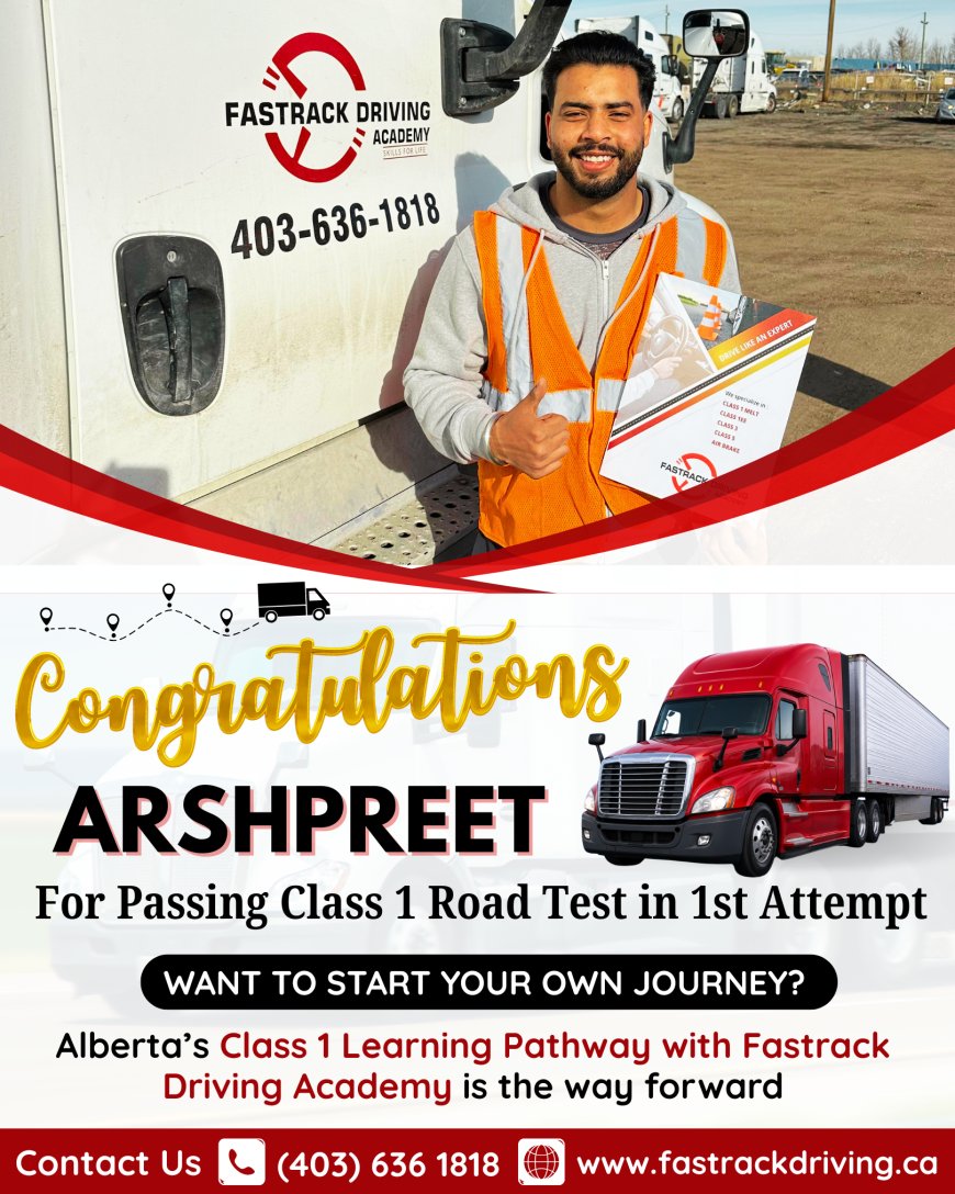 Congratulations, Arshpreet Singh!
